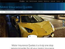 Tablet Screenshot of motorinsurancequotes.sg